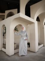 ⁦قفطان جاكار فاخر بحزام أنيق⁩ - الصورة ⁦6⁩