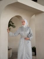 قفطان جاكار فاخر بحزام أنيق