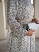 ⁦قفطان جاكار فاخر بحزام أنيق⁩ - الصورة ⁦7⁩