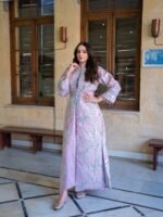 قفطان اللؤلؤ الوردي - الصورة 6