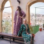 طقم بروكار ملكي متعدد الألوان