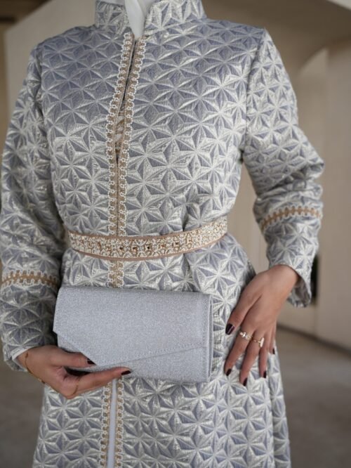 ⁦قفطان أوركيد البروكار⁩ - الصورة ⁦3⁩