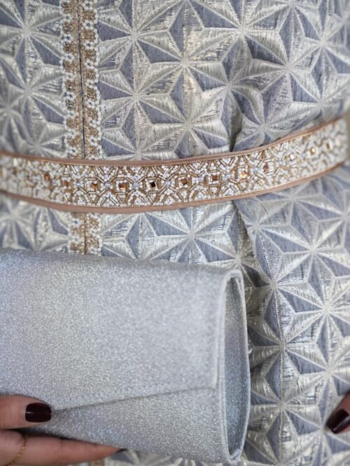 ⁦قفطان أوركيد البروكار⁩ - الصورة ⁦5⁩