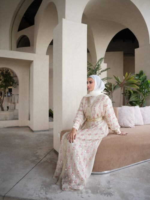 ⁦قفطان تولين الشيفون⁩ - الصورة ⁦7⁩