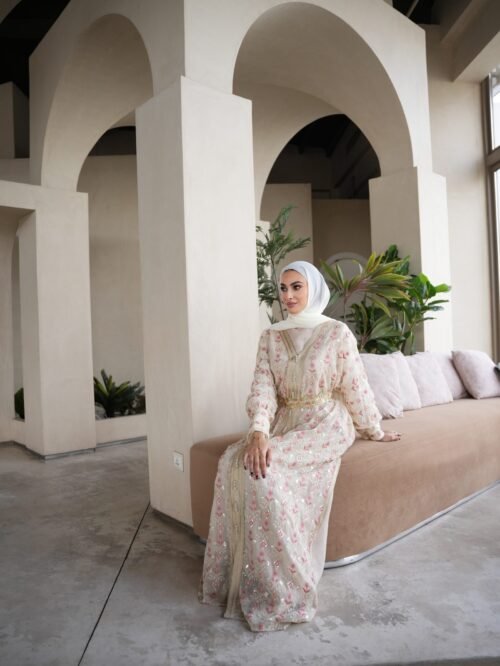 ⁦قفطان تولين الشيفون⁩ - الصورة ⁦6⁩