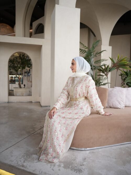 ⁦قفطان تولين الشيفون⁩ - الصورة ⁦2⁩