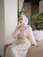 ⁦قفطان تولين الشيفون⁩ - الصورة ⁦5⁩