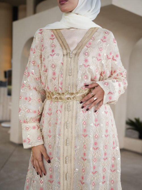 ⁦قفطان تولين الشيفون⁩ - الصورة ⁦3⁩