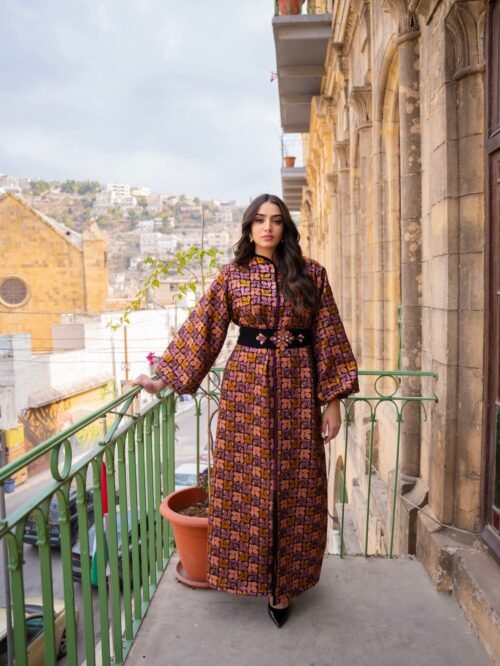 ⁦قفطان بروكار ملكي⁩ - الصورة ⁦3⁩