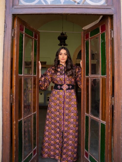 ⁦قفطان بروكار ملكي⁩ - الصورة ⁦5⁩