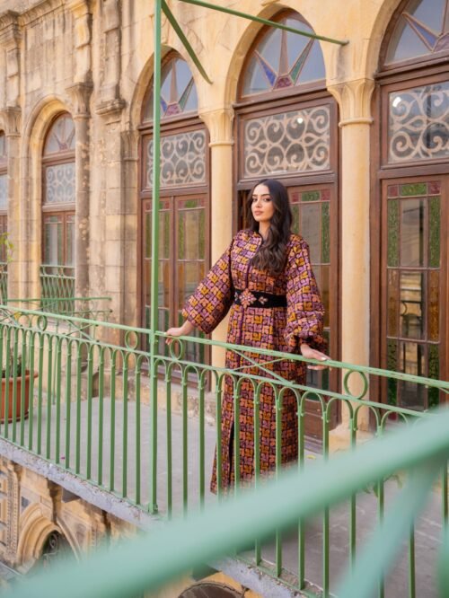 ⁦قفطان بروكار ملكي⁩ - الصورة ⁦6⁩